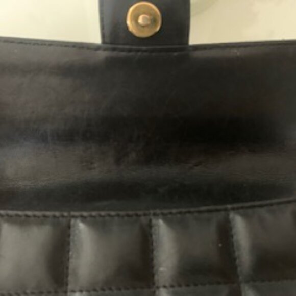 Chanel Lambskin Quilted Mini Chocolate Bar Camellia Flap Black - Picture 4 of 6